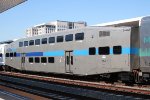 Metrolink former cabcar #614 after overhaul at Talgo. here in newest paint scheme